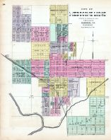 Medicine Lodge City, Kansas State Atlas 1887